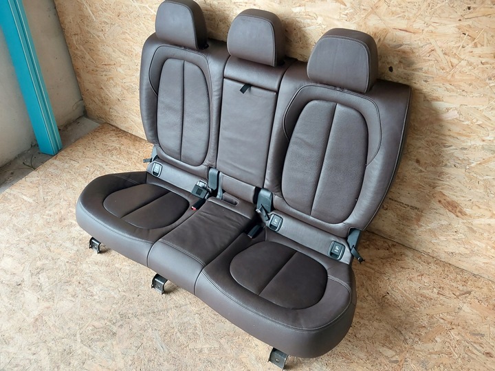 фото №6, Комплект салон bmw x1 f48 шкіра коричневий електричні