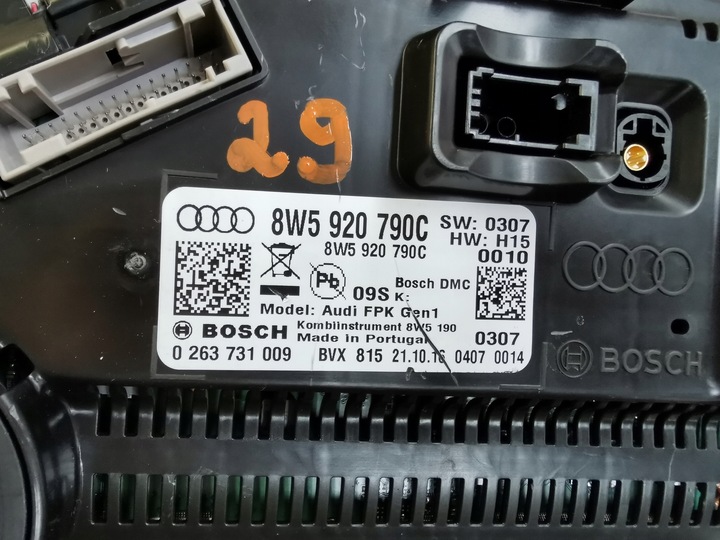 фото №10, Audi a4 b9 виртуальный спидометр приборы 8w5920790c