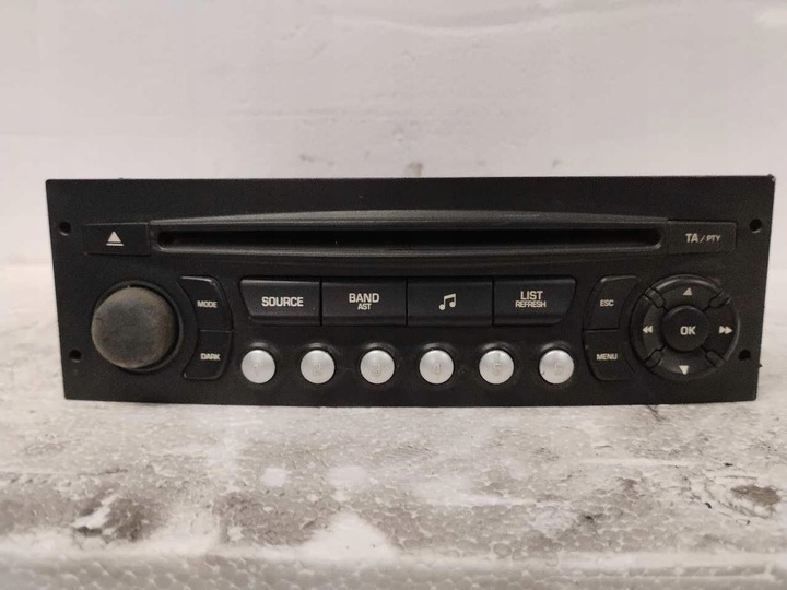 фото №1, Радіо cd citroen c2 96639793xt