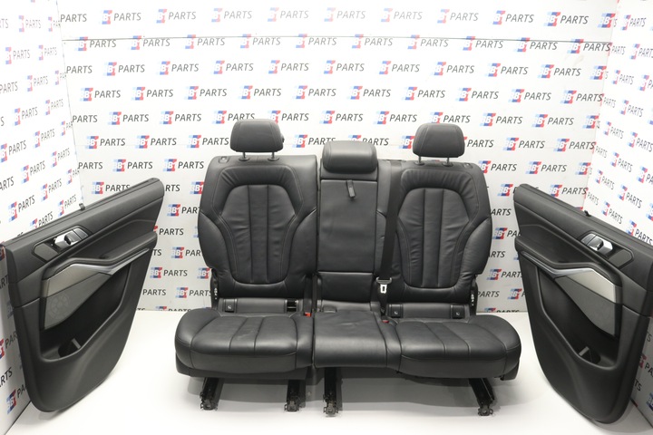 фото №6, Bmw g05 x5 сиденья комфорт диван обшивки 7-osób чёрная кожа м-пакет ролеты