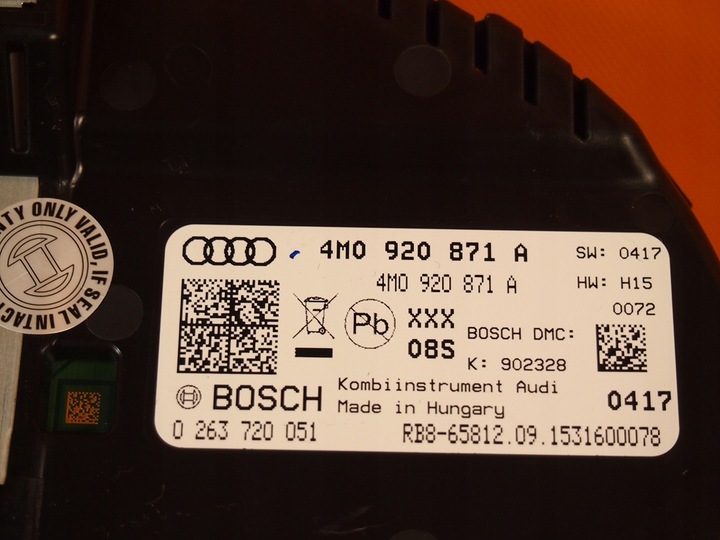 фото №8, Audi q7 4m спидометр дизель usa 4m0920871a