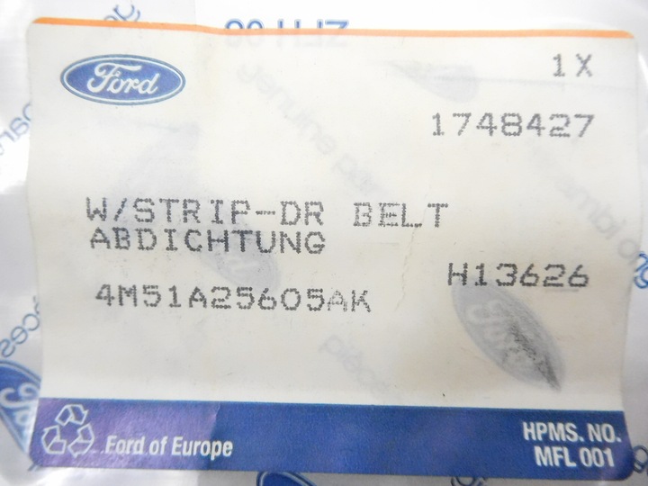 фото №7, Прокладка двері планка накладка зад ліва ford focus mk2 оригінальний номер 1748427