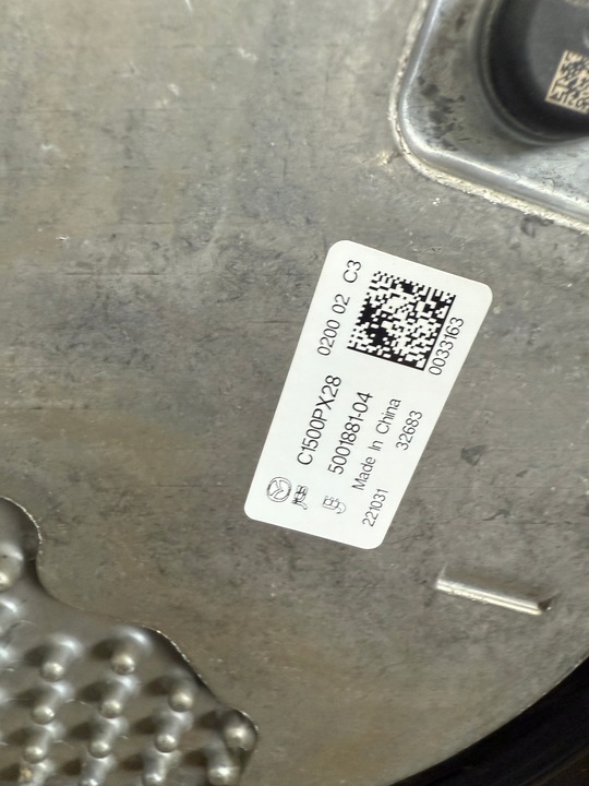 фото №11, Pas переднє комплектний балка радіаторів вентилятор mazda cx-60 2,5 phev