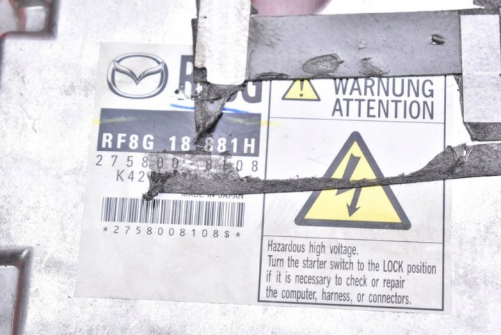 фото №7, Блок керування двигуном (ecu) rf8g18881h mazda 6 ii gh 2.0 citd 140 km 07-12