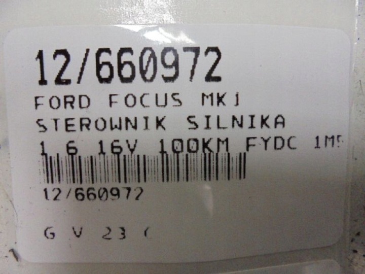 фото №6, Focus mk1 компьютер 1m5f-12a650-bd 1,6 16v jqz2