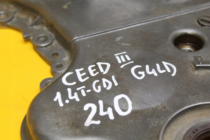 фото №8, Крышка защита корпус распределительный вал kia ceed iii hyundai 1.4 t-gdi g4ld