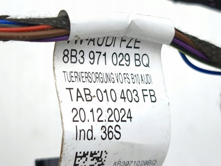 фото №8, Audi a5 жгут дверь передних 2025 8b3971029bq
