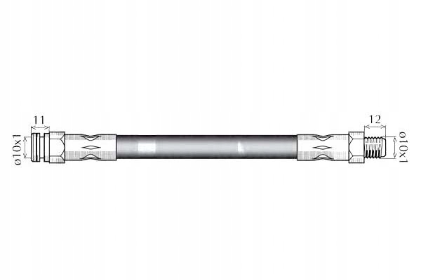 фото №12, Nk 851942 шланг гальмівний гнучкий