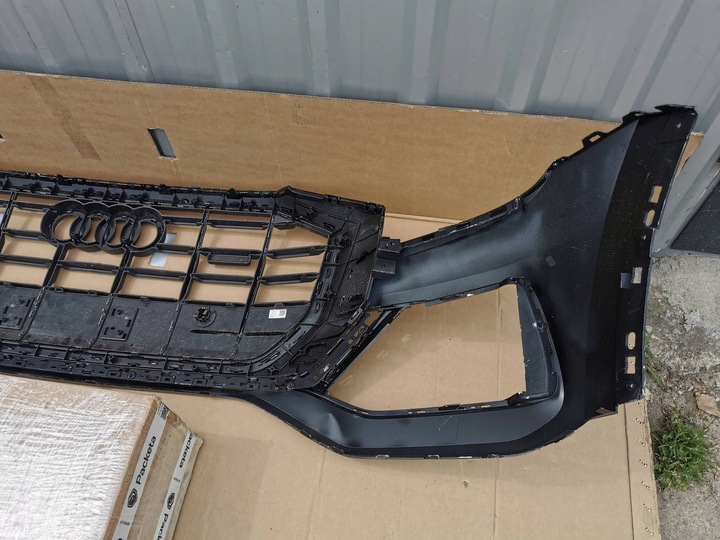 фото №15, Audi q8 4m8 18- бампер переднее перед решётка радиатора 4m8807437a
