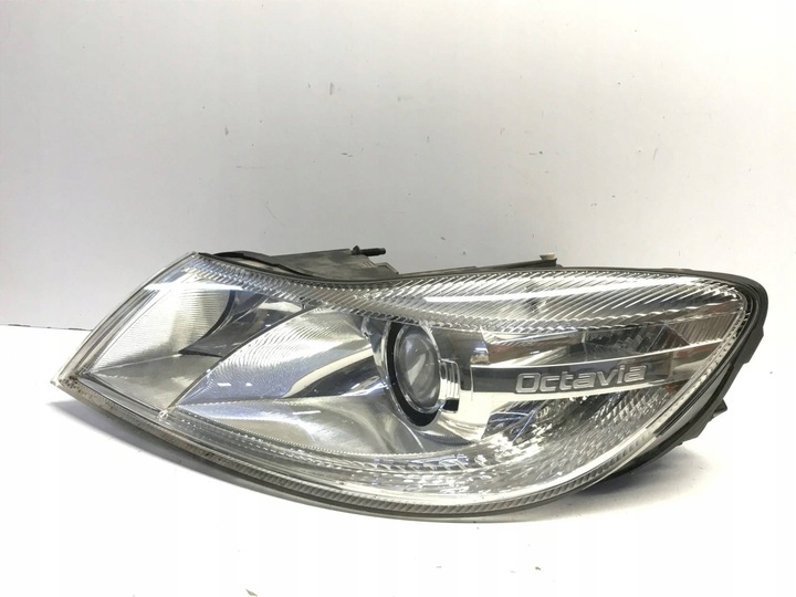 фото №8, Skoda octavia 2 ii bi ксенон рестайлінг поворотний комплектна ліва лампа 1z1941015g