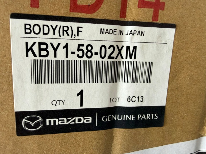 фото №7, Дверь правая перед mazda cx-60 kbb358010 kby-158-02xm новое оригинал