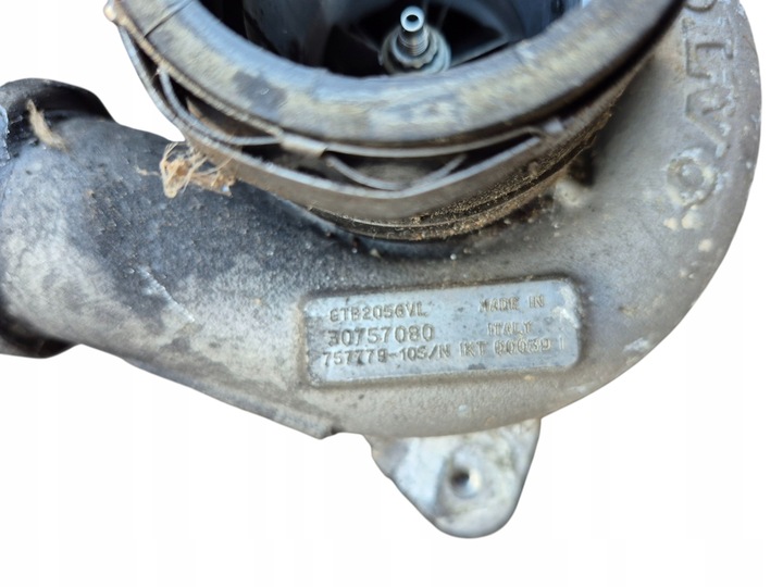 фото №3, Turbo турбина volvo s60 i 2.4d 30757080 комплектная