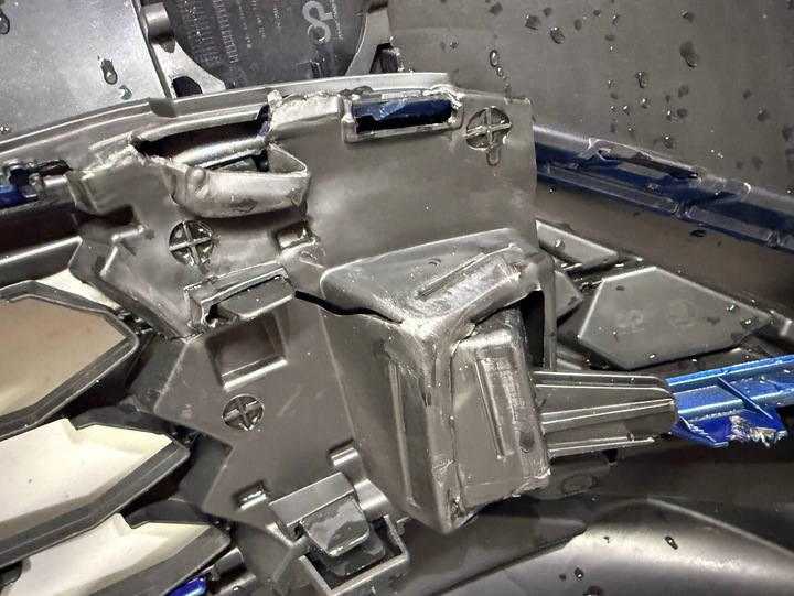 фото №14, Skoda kodiaq ii 2 бампер перед решётка радиатора спойлер решётка extra 57h807221