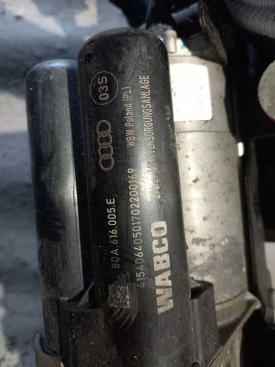 фото №5, Audi q5 80a насос компресор zawieszewni 80a616005e