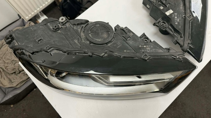 фото №8, Audi q7 4m 4m0 bi-xenon led ксенон комплект лампа оригинал eu