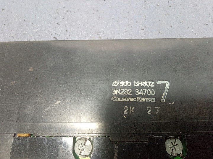 фото №6, X-trail i t30 перемикач кондиціонера 3n282 34700