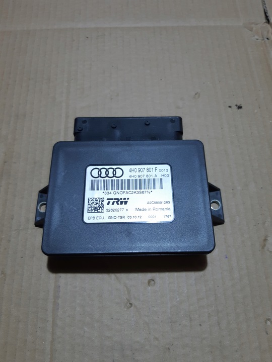 фото №1, Audi a6 c7 a8 d4 модуль блок управления тормоза ручного 4h0907801f