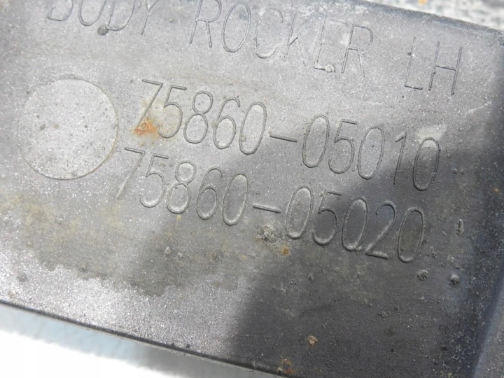 фото №6, Молдинг порогова ліва 3q7 toyota avensis iii t27 універсал 75860-05010