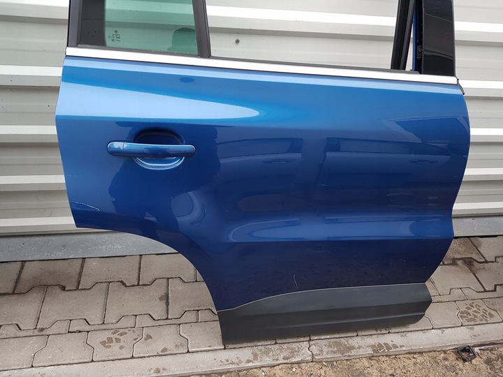 фото №2, Vw tiguan i 5n 06-15r двері праві зад lc5c