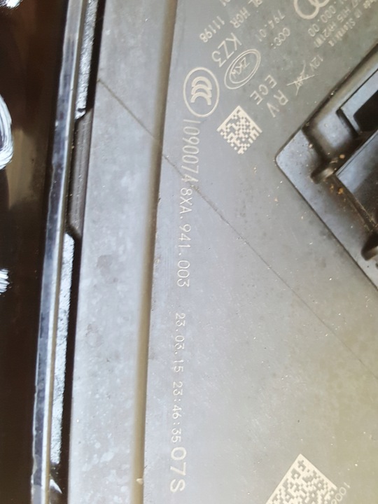 фото №6, Auidi a1 рестайлинг 8xa941003 лампа левый перед