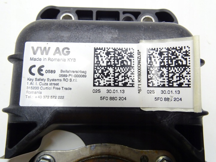 фото №7, Подушка подушка пассажира правое перед seat leon iii 5f 5f0880204
