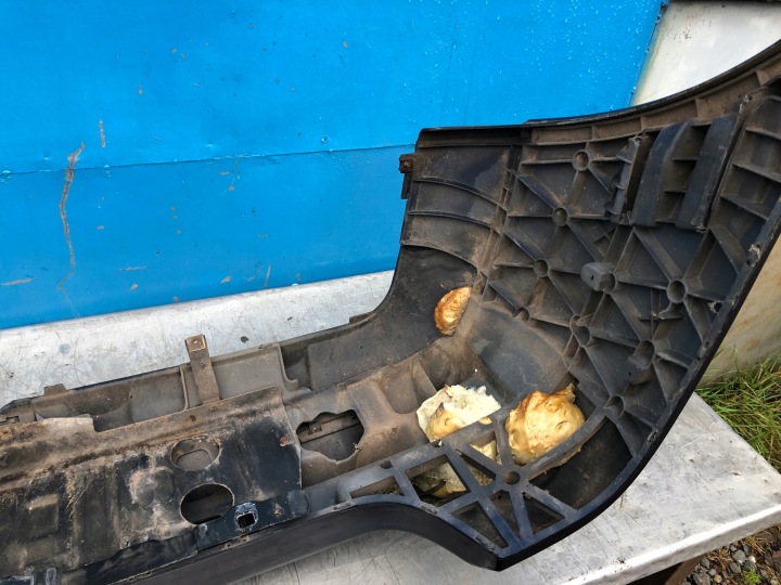 фото №14, Mercedes ml w163 рестайлинг задний бампер pdc 359