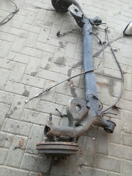 фото №5, Suzuki sx4 fiat sedici 2006 - 2012 год ось балка задняя