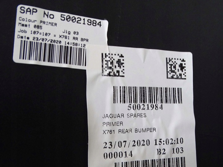 фото №11, Новий оригінальний бампер задній jaguar f-pace x761 -2020 t4a7380lml