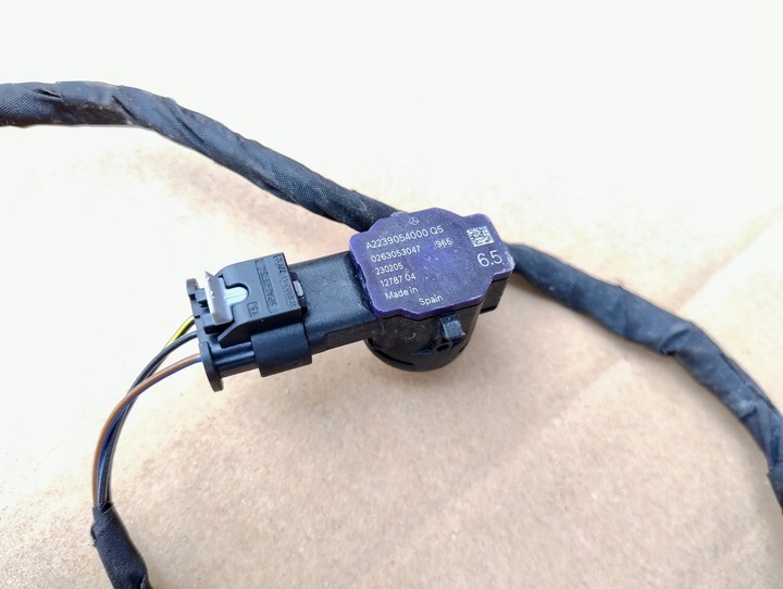 фото №6, C клас w206 установка джгут датчиків паркування pdc бампера зад гарна