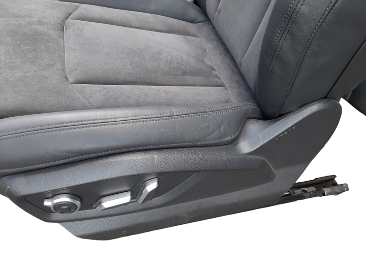 фото №13, Audi q7 sq7 комплект сидіння оббивка шкіра алькантара 2015/2024 4m0883107e