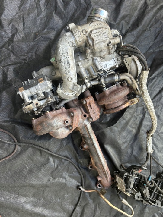 фото №10, Bmw турбонагнетатель turbo турбина f06 640d 313km 8508092 n57