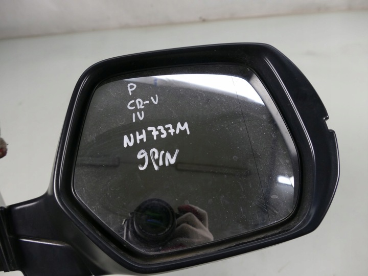 фото №13, Honda crv iv рестайлинг зеркало 9 pin правое nh737m uk