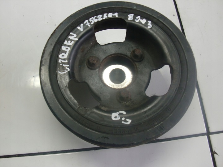 фото №1, Peugeot 1.6thp колесо ременное v756280180