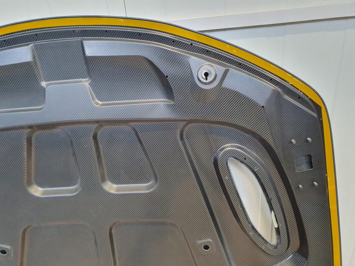 фото №9, Alfa romeo giulia qv 2015-2023 капот карбон карбон кришка двигуна