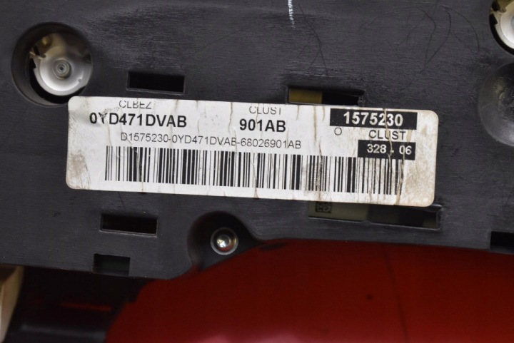 фото №11, Спідометр  прилади eu p68026901ab dodge caliber 1 i 2.0 crd 140km 06-12