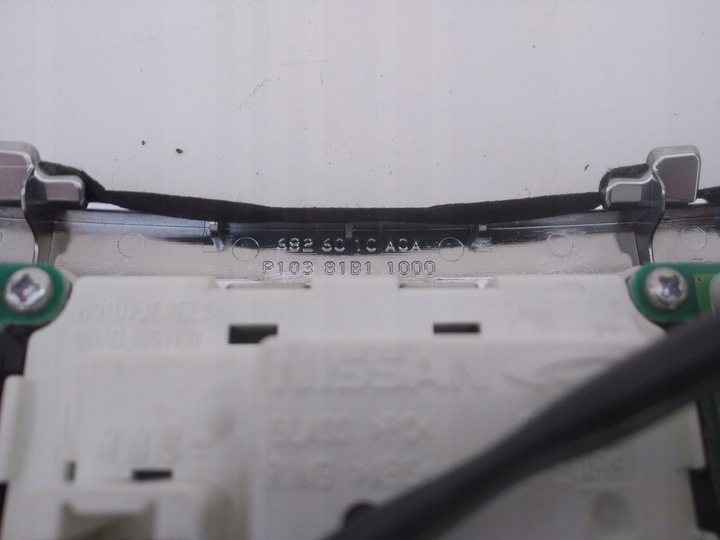 фото №6, Панель клімат радіо манометр infiniti qx70 fx37 fx30d