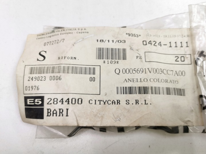 фото №10, Уплотнительное кольцо smart-smart 450.330 q0005691v003cc7a00