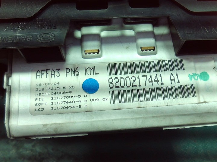 фото №7, Renault vel satis спидометр 8200362522