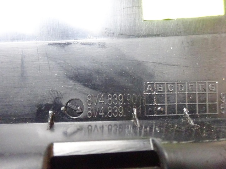 фото №9, A3 8v 8v4 5d sportback планки заглушки двері стійка праві ліві піаніно kpl