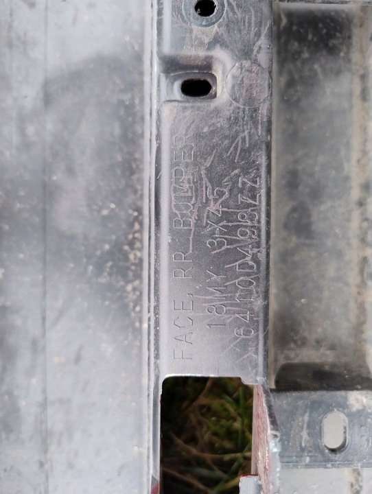 фото №8, Mitsubishi asx рестайлінг 16-19 бампер зад задній 6010d498zz