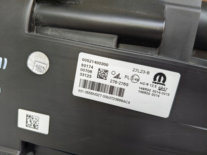 фото №14, Лампа права фара fiat 500 ii 20-