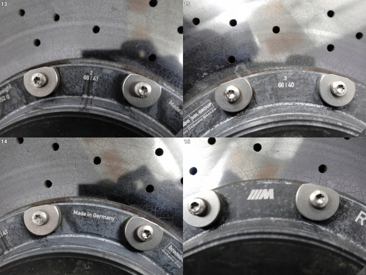 фото №14, Bmw m5 f90 m8 f91 f92 f93 диск гальмівна керамічна перед права 400x38mm