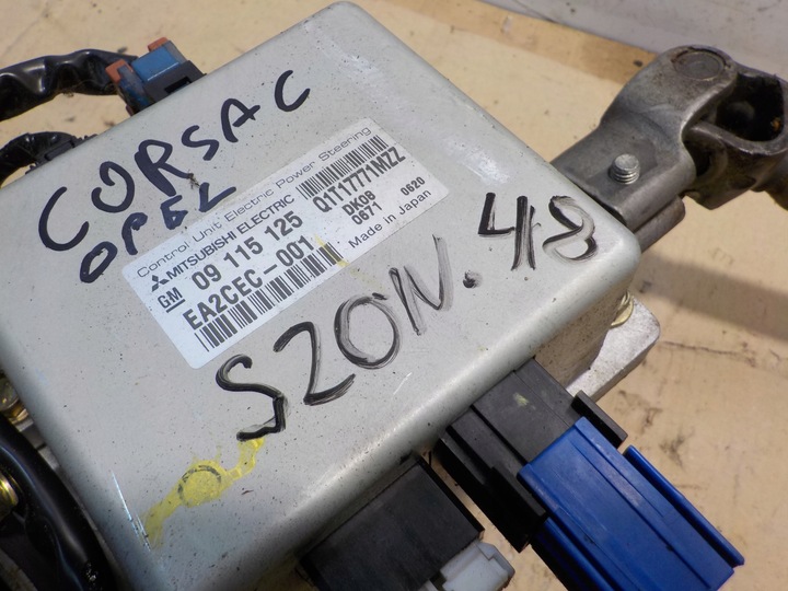 фото №9, Opel corsa c колонка рулевая 09115125