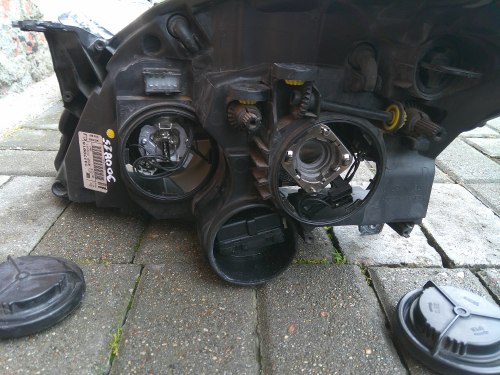 фото №6, Opel vectra c рестайлинг signum 05-08 правая передняя фара оригинал 13170916