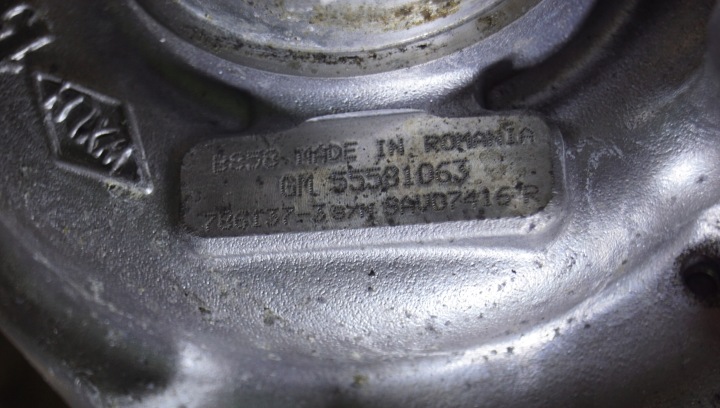 фото №8, Турбонагнетатель opel astra j 2.0 cdti 55581063