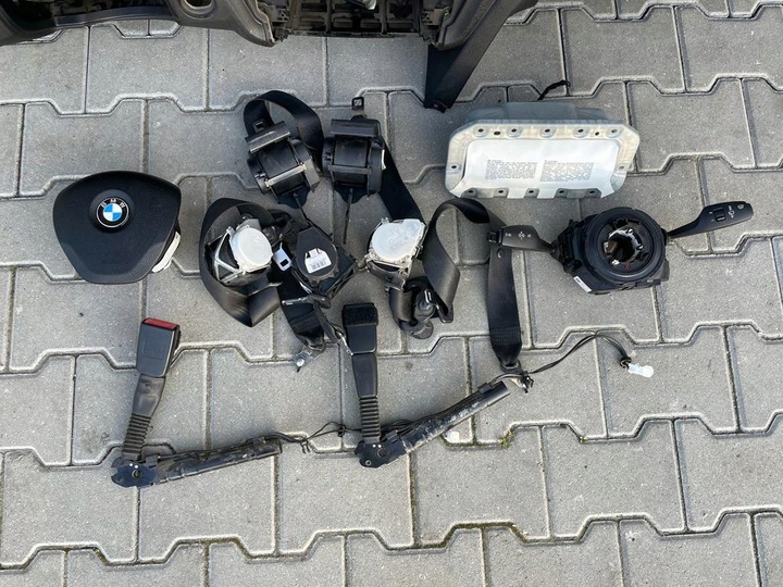 фото №5, Bmw 3 f30 панель раздаточная подушка безопасности натяжители консоль