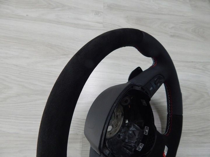фото №7, Audi a4 b7 b8 a6 c6 q7 - руль sport лепестки алькантара s-line 4f0