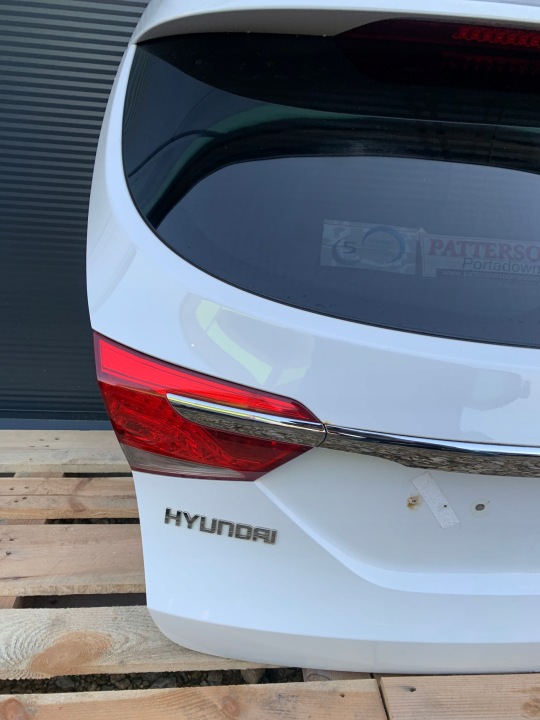 фото №5, Hyundai i40 универсал крышка багажника задняя зад ncw белая