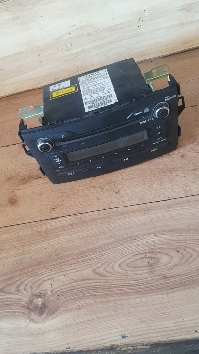 фото №3, Toyota auris радио cd 2009-2012