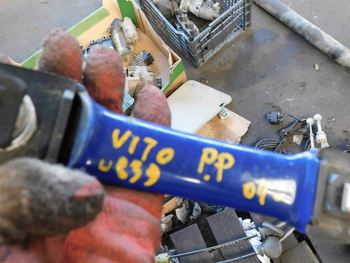 фото №9, Mercedes vito w639 04r ручка дверь правые перед